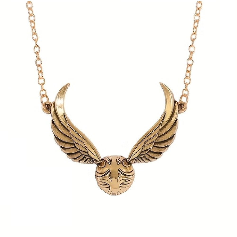 Harry Potter Necklace-Golden Snitch