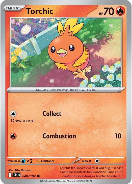 Torchic Normal SV10: Destined Rivals Common 040/182