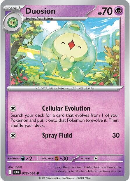 Duosion Normal SV: Black Bolt Common 038/086