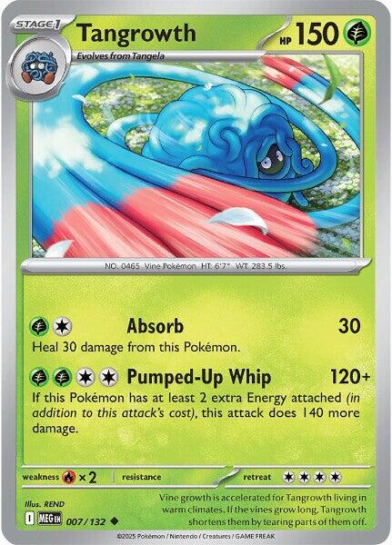 Tangrowth Normal ME01: Mega Evolution Uncommon 007/132