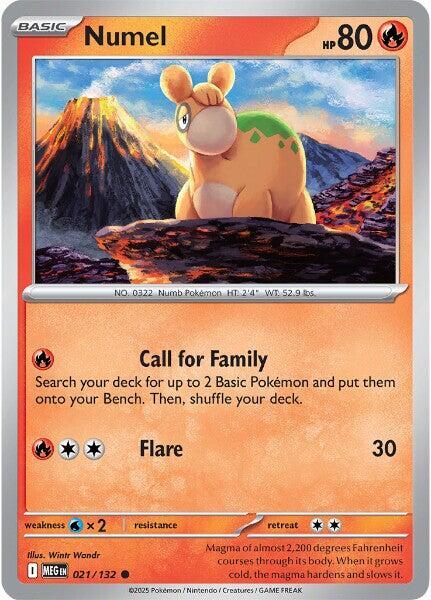 Numel Normal ME01: Mega Evolution Common 021/132