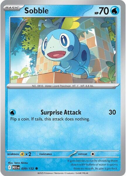 Sobble Normal ME01: Mega Evolution Common 039/132