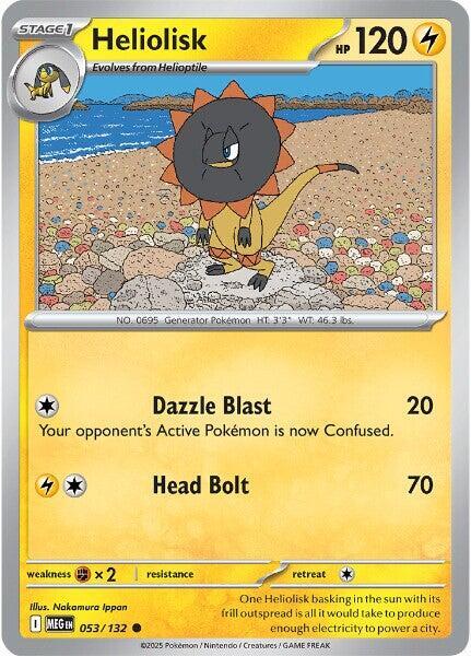 Heliolisk Normal ME01: Mega Evolution Common 053/132