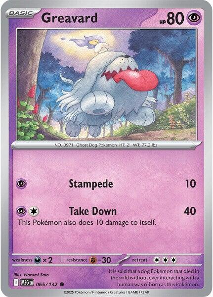 Greavard Normal ME01: Mega Evolution Common 065/132