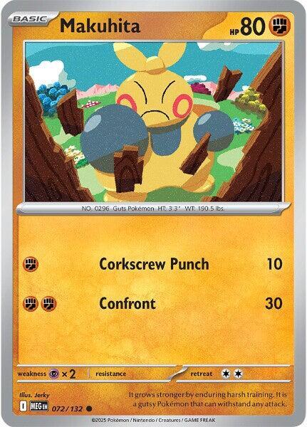 Makuhita Normal ME01: Mega Evolution Common 072/132