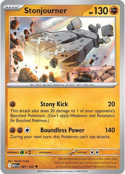 Stonjourner Normal ME01: Mega Evolution Uncommon 081/132