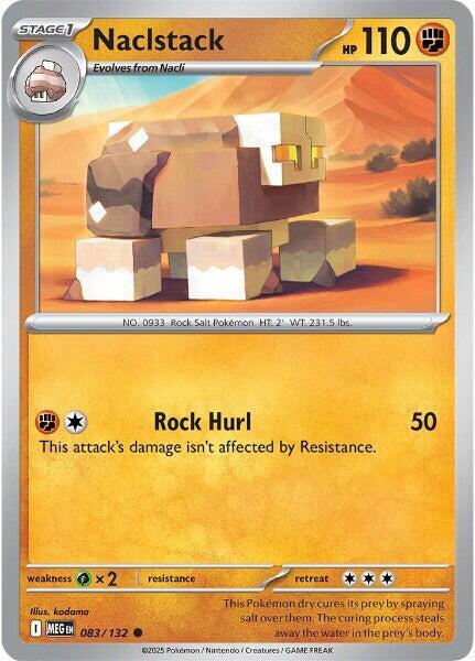 Naclstack Reverse Holofoil ME01: Mega Evolution Common 083/132