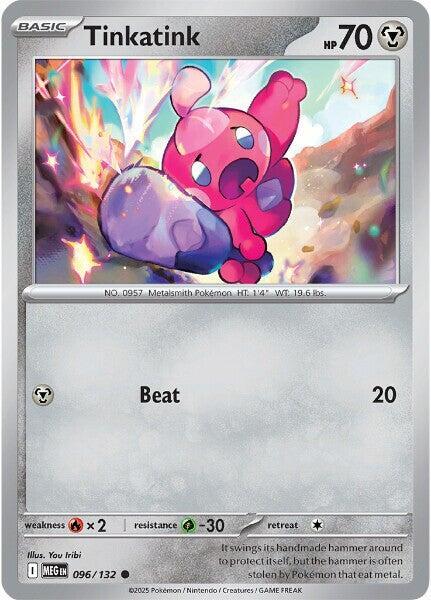 Tinkatink Normal ME01: Mega Evolution Common 096/132