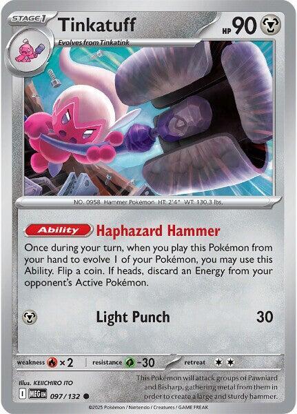 Tinkatuff Normal ME01: Mega Evolution Common 097/132