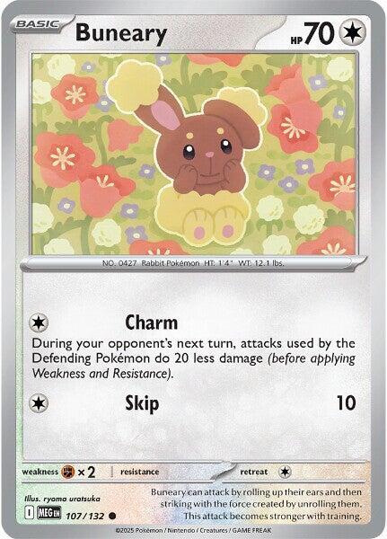 Buneary Normal ME01: Mega Evolution Common 107/132
