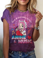 A Girl Who Loves-T-Shirt