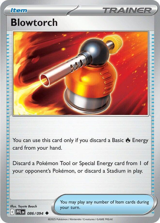 Blowtorch - 086/094 Reverse Holofoil ME02: Phantasmal Flames Uncommon 086/094