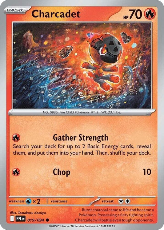 Charcadet Normal ME02: Phantasmal Flames Common 019/094