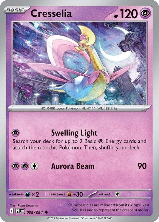 Cresselia Normal ME02: Phantasmal Flames Uncommon 039/094
