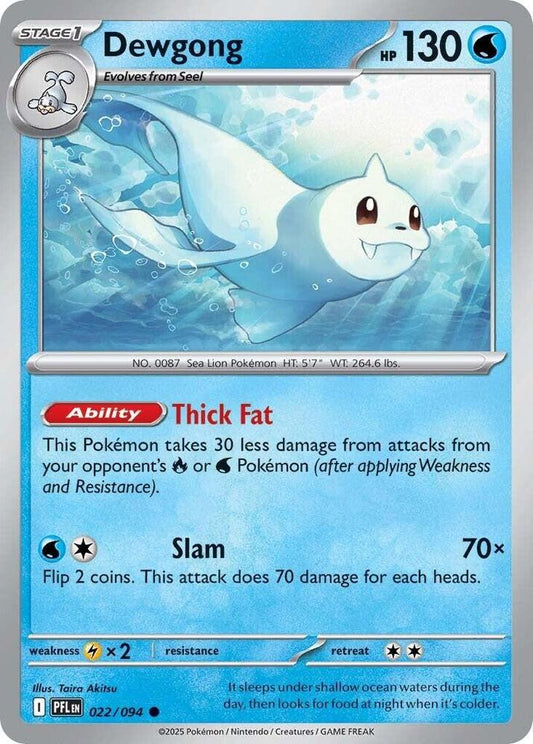 Dewgong - 022/094 Normal ME02: Phantasmal Flames Common 022/094