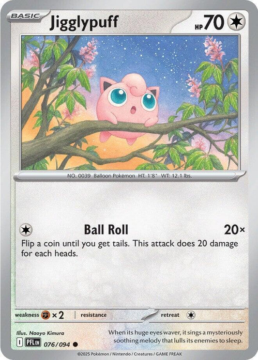 Jigglypuff Normal ME02: Phantasmal Flames Common 076/094