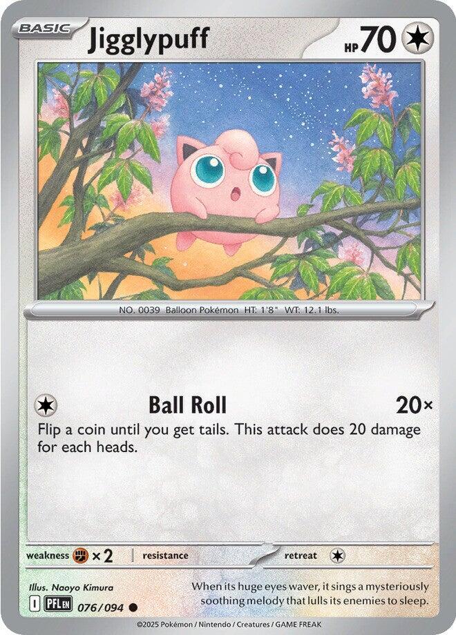 Jigglypuff Reverse Holofoil ME02: Phantasmal Flames