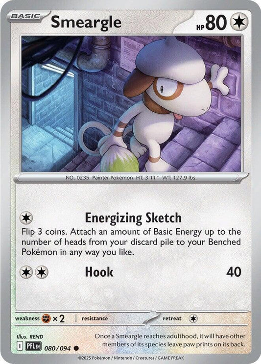 Smeargle Normal ME02: Phantasmal Flames Common 080/094