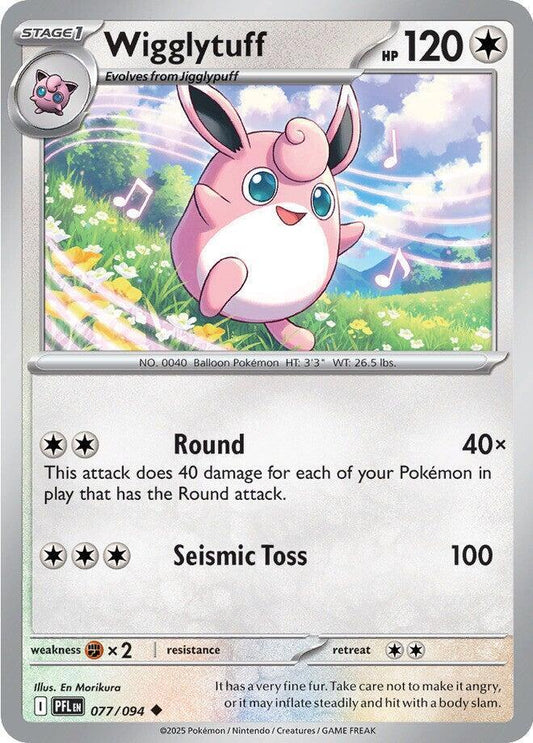 Wigglytuff - 077/094 Normal ME02: Phantasmal Flames Uncommon 077/094