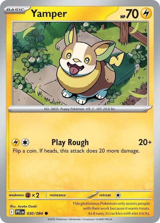 Yamper - 030/094 Normal ME02: Phantasmal Flames Common 030/094