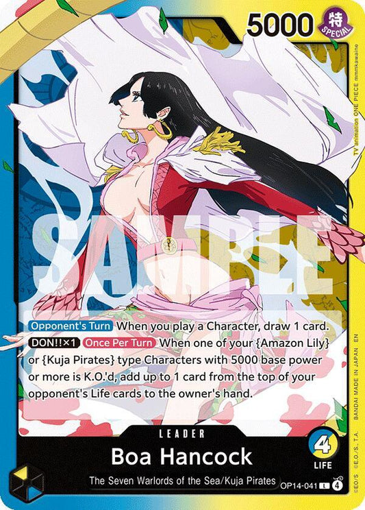 Boa Hancock - OP14-041 Normal The Azure Sea's Seven