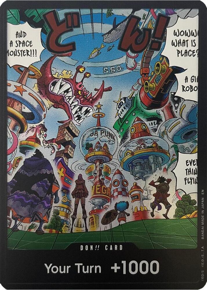 DON!! Card (Egghead) Foil The Azure Sea's Seven