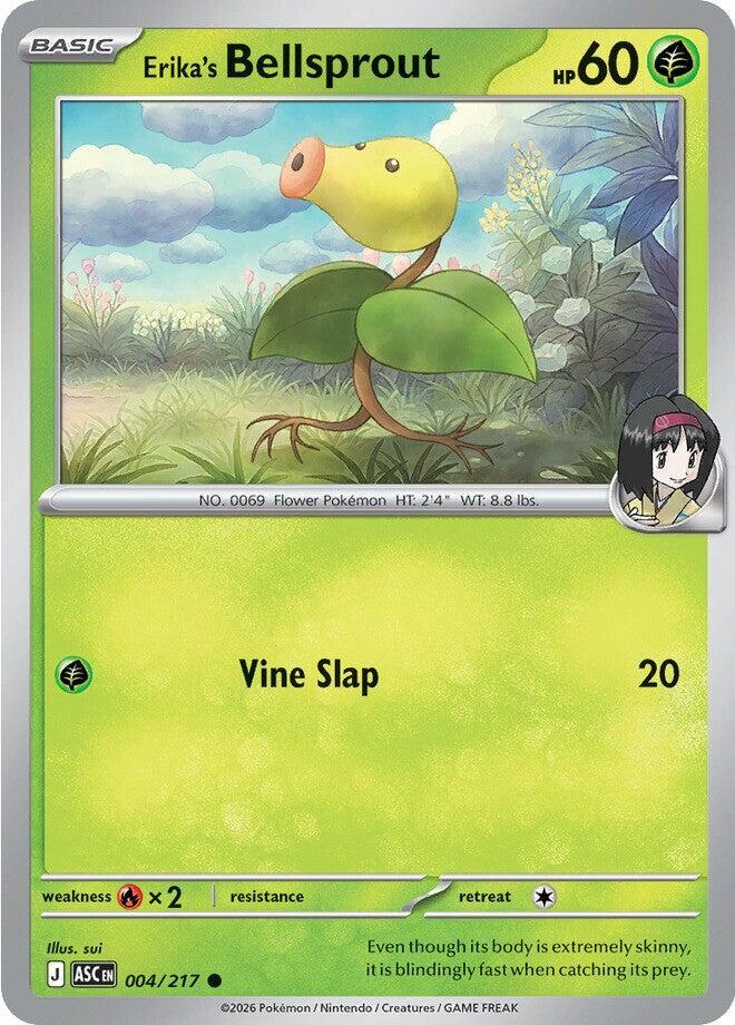 Erika's Bellsprout Normal ME: Ascended Heroes Common 004/217