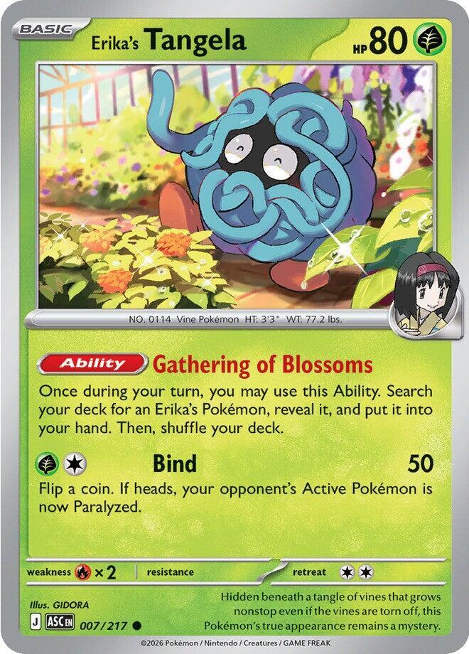 Erika's Tangela - 007/217 Normal ME: Ascended Heroes