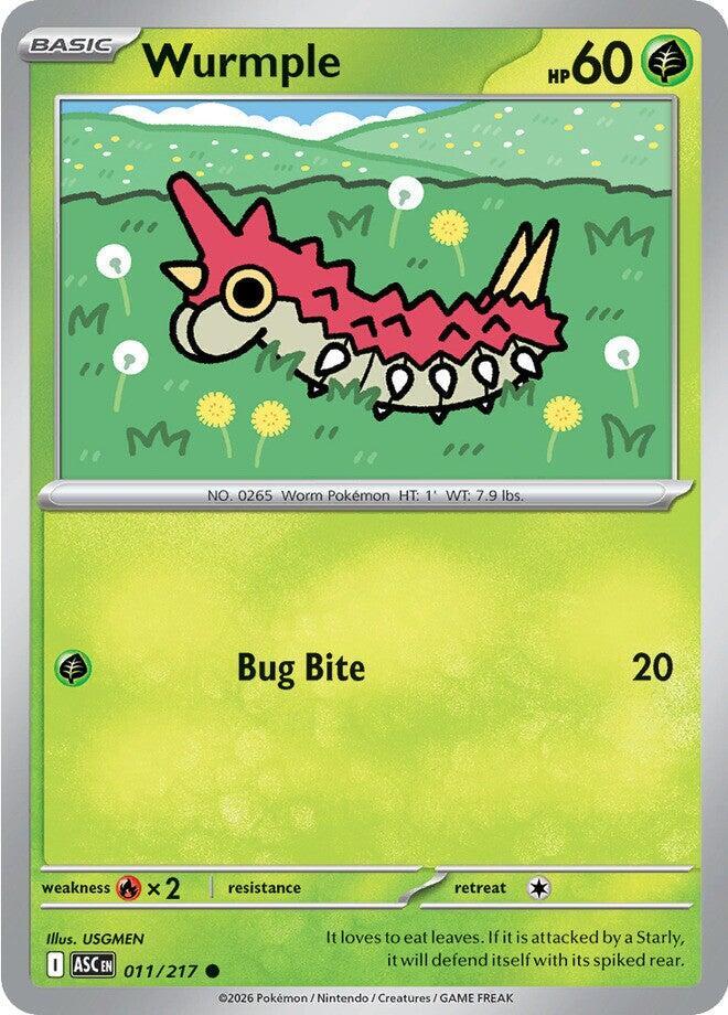 Wurmple Normal ME: Ascended Heroes