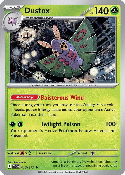 Dustox - 015/217 Normal ME: Ascended Heroes