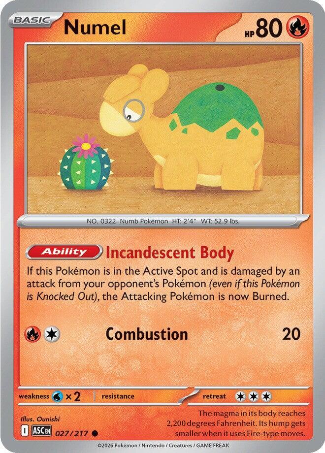 Numel - 027/217 Normal ME: Ascended Heroes