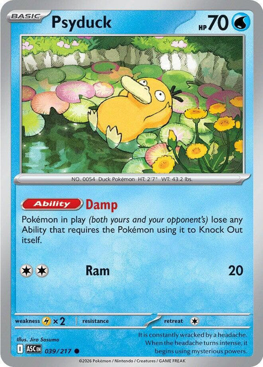 Psyduck - 039/217 Normal ME: Ascended Heroes
