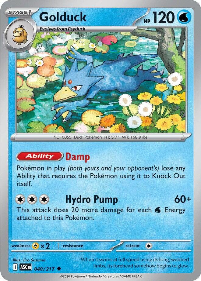 Golduck Normal ME: Ascended Heroes