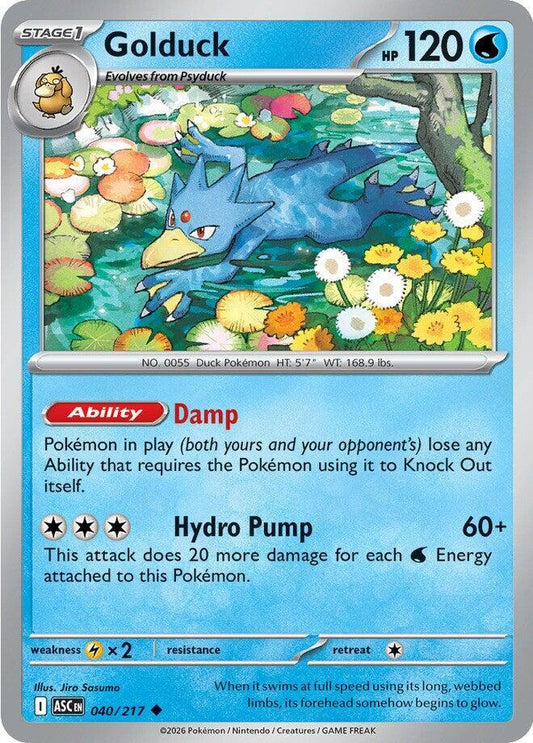 Golduck Normal ME: Ascended Heroes