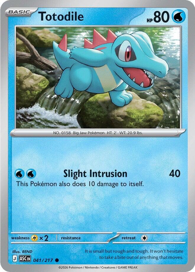 Totodile Normal ME: Ascended Heroes