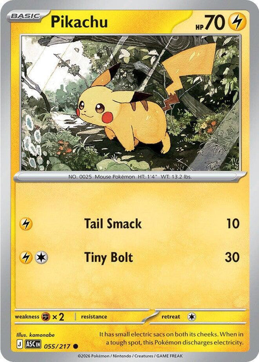 Pikachu Normal ME: Ascended Heroes