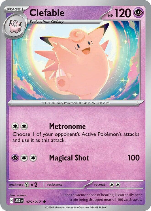 Clefable Normal ME: Ascended Heroes
