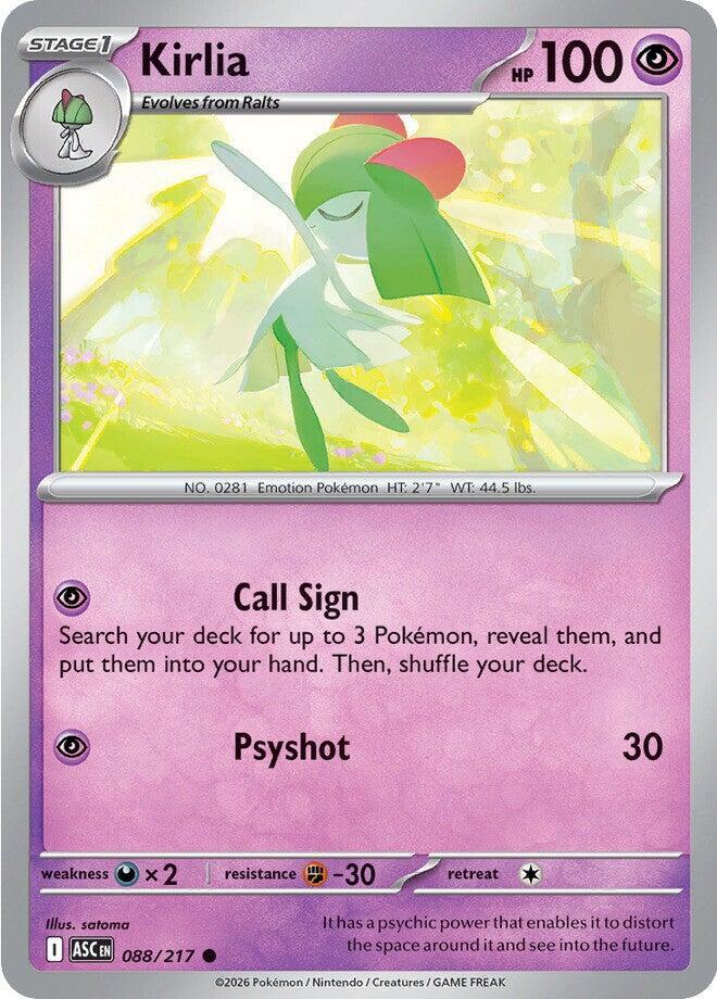 Kirlia Normal ME: Ascended Heroes