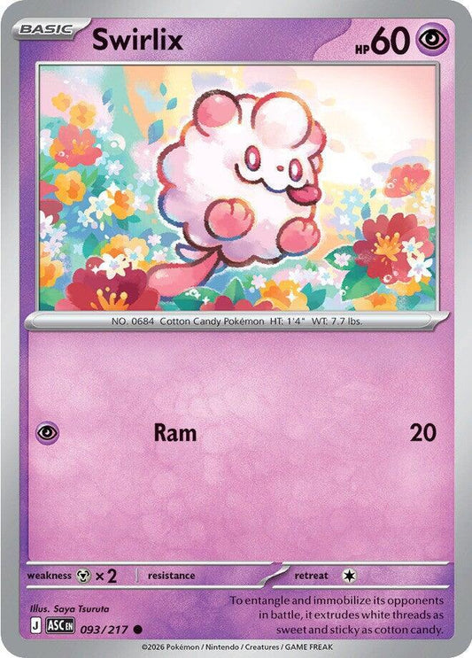 Swirlix Normal ME: Ascended Heroes Common 093/217