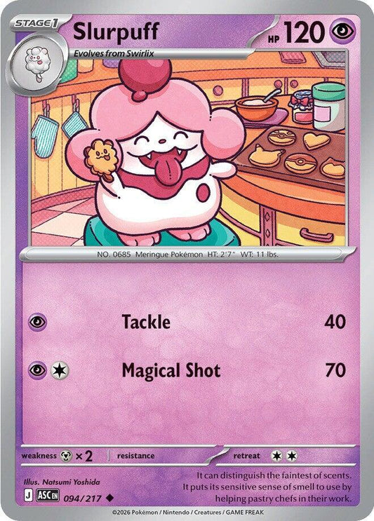 Slurpuff - 094/217 Normal ME: Ascended Heroes