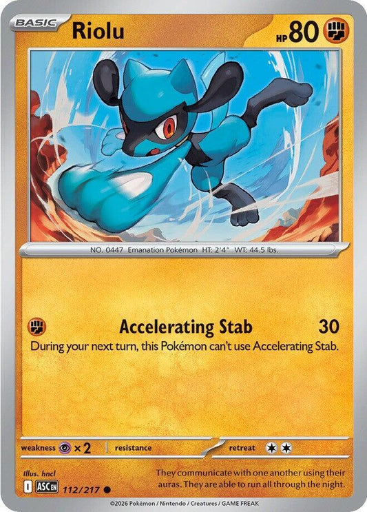 Riolu Normal ME: Ascended Heroes