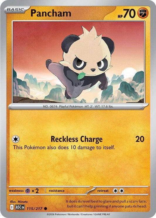 Pancham Normal ME: Ascended Heroes Common 115/217