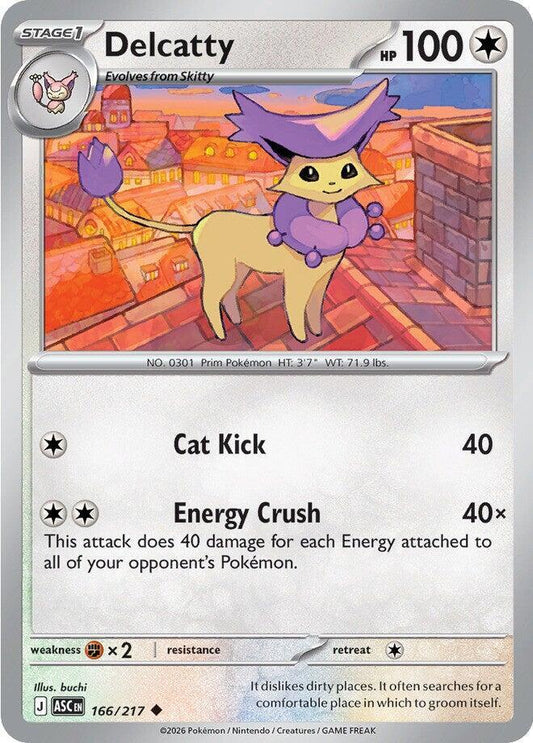 Delcatty Normal ME: Ascended Heroes Uncommon 166/217