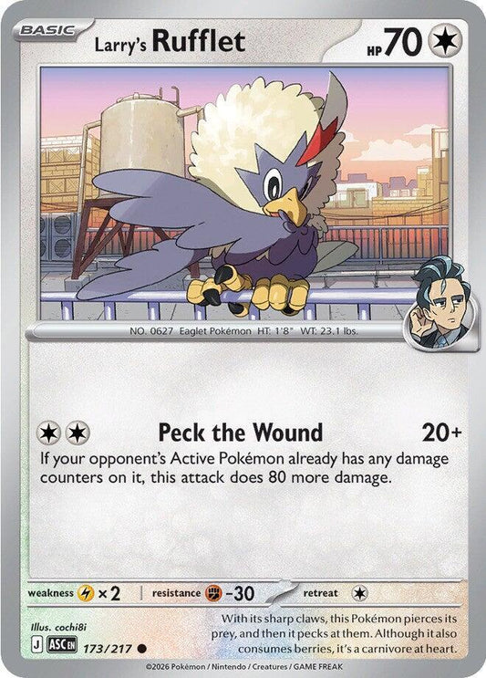 Larry's Rufflet Normal ME: Ascended Heroes Common 173/217