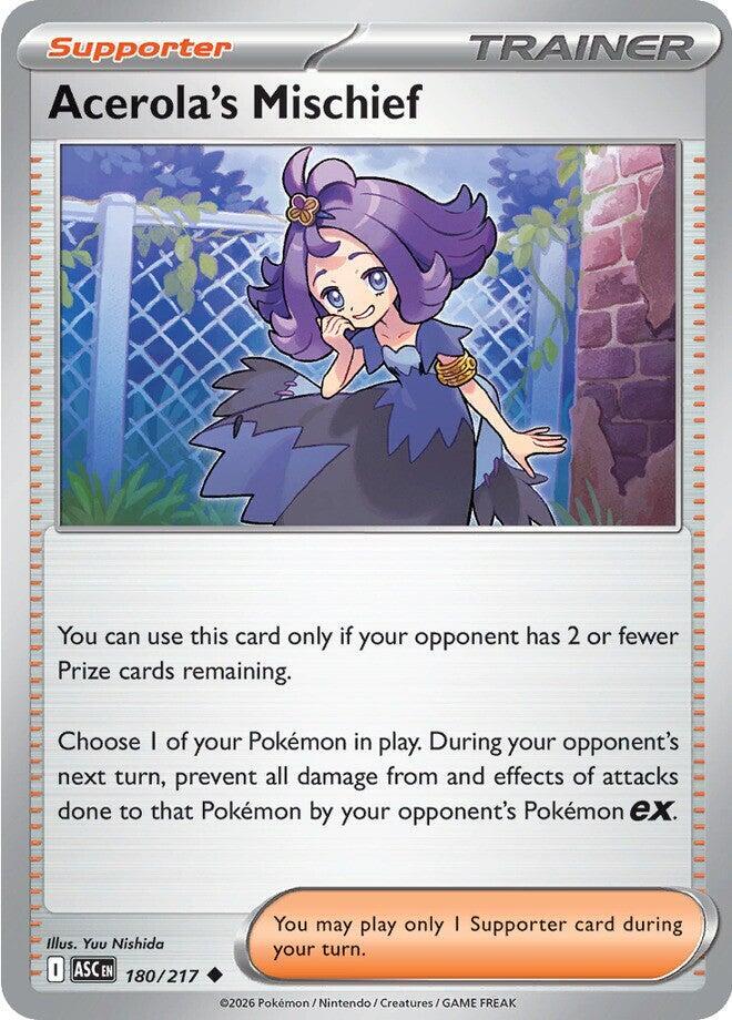 Acerola's Mischief Normal ME: Ascended Heroes