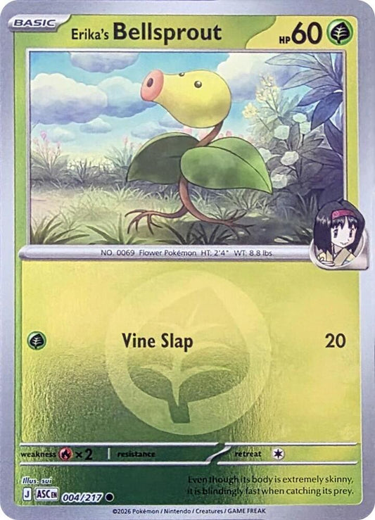 Erika's Bellsprout (Energy Symbol Pattern) Reverse Holofoil ME: Ascended Heroes