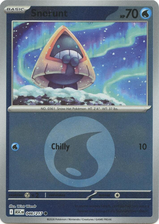 Snorunt - 046/217 (Energy Symbol Pattern) Reverse Holofoil ME: Ascended Heroes