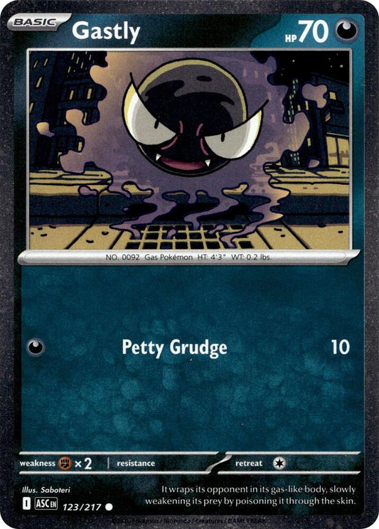 Gastly - 123/217 (Cosmos Holo) Holofoil Miscellaneous Cards & Products