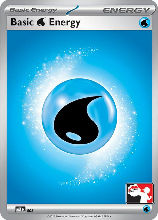 Basic Water Energy - MEE 003 Normal Prize Pack Series Cards Common 003