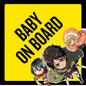 Anime - Baby On Board Sign